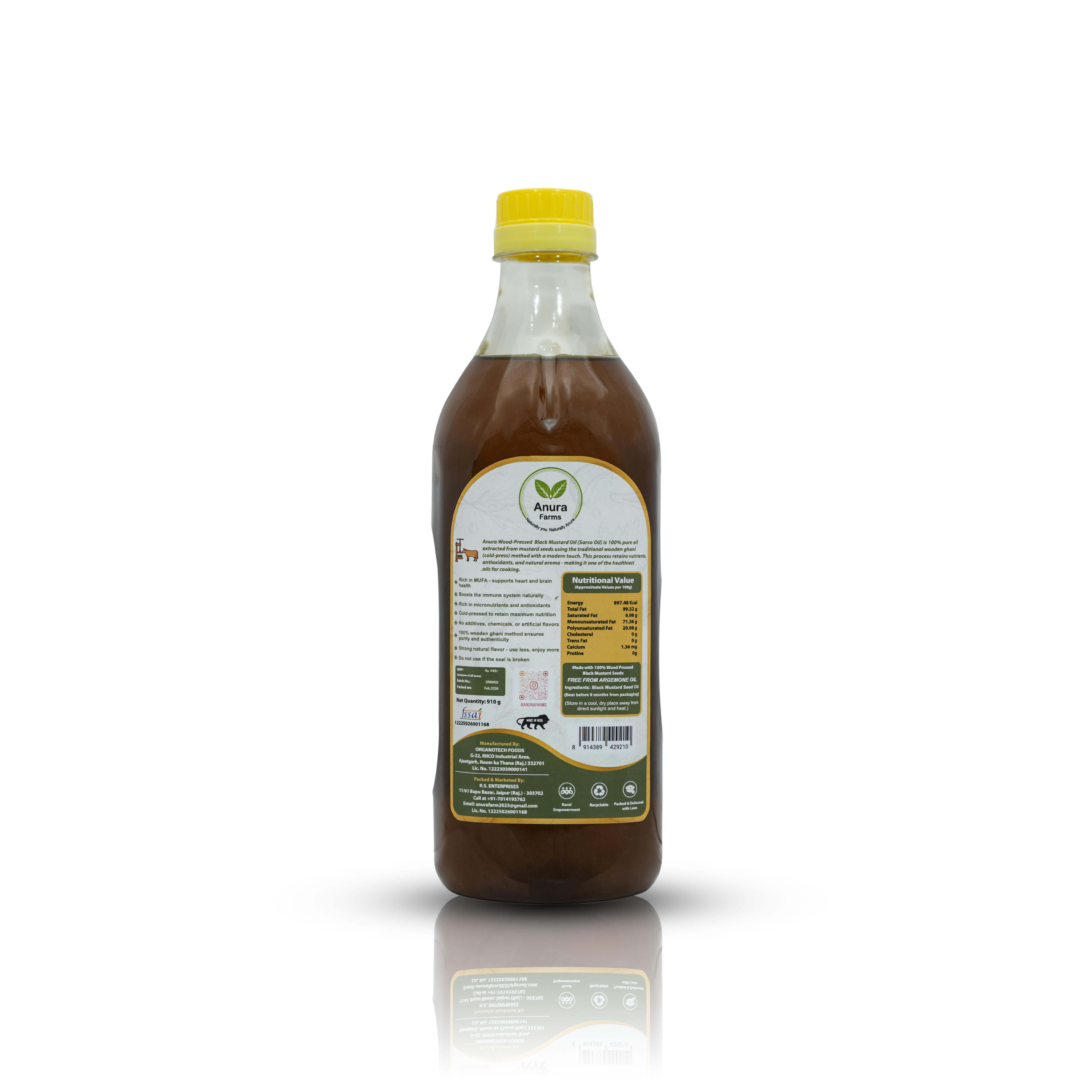 Anura Farms Coconut Oil